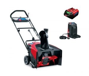 Toro 21″ (53 cm) 60V MAX* (7.5 ah) Electric Battery Power Clear® Snow Blower (39901)