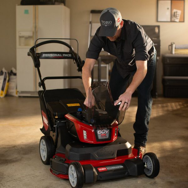 Toro 60V MAX* 30 in. (76 cm) eTimeMaster™ Personal Pace Auto-Drive™ Lawn Mower - (2) 10.0Ah Batteries/Chargers Included (21491)