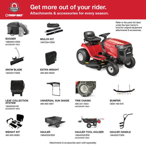 Troy-Bilt Bronco™ 42 Riding Lawn Mower