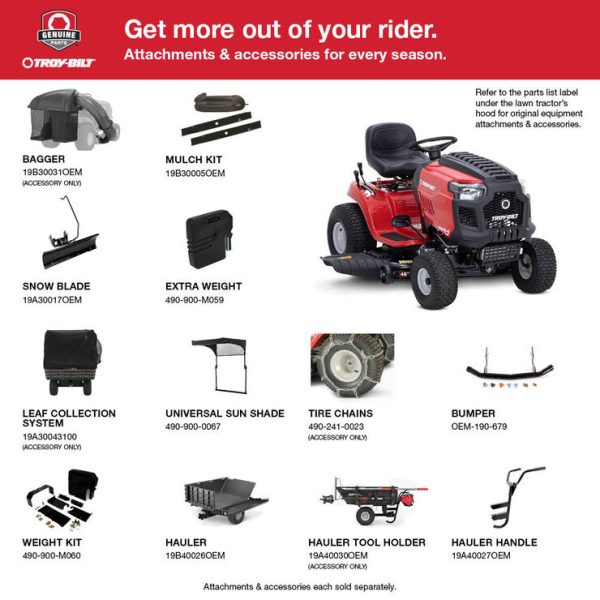 Troy-Bilt Bronco™ 46B Riding Lawn Mower