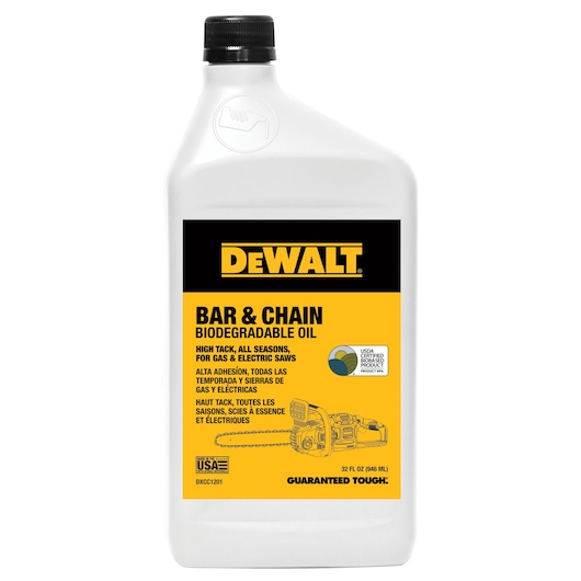 DEWALT Biodegradable Bar and Chain Oil 32oz