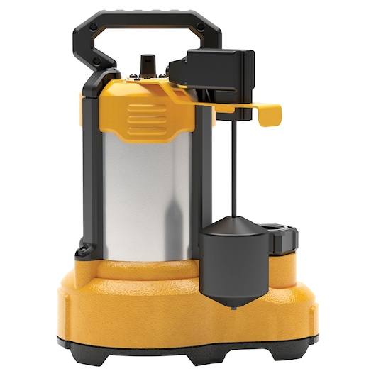 DEWALT 1HP SUMP PUMP-STAINLESS STEEL CAST IRON ALUMINUM-SUBMERSIBLE-AUTOMATIC-VERTICAL SWITCH