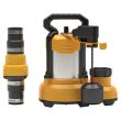 DEWALT 1/3 HP Stainless Steel/Cast Iron Submersible Sump Pump Kit