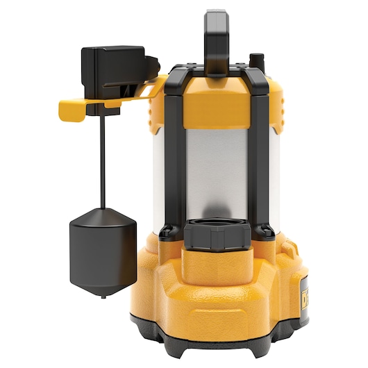 DEWALT 1-2 HP SUMP PUMP-STAINLESS STEEL CAST IRON ALUMINUM-SUBMERSIBLE-AUTOMATIC-VERTICAL SWITCH