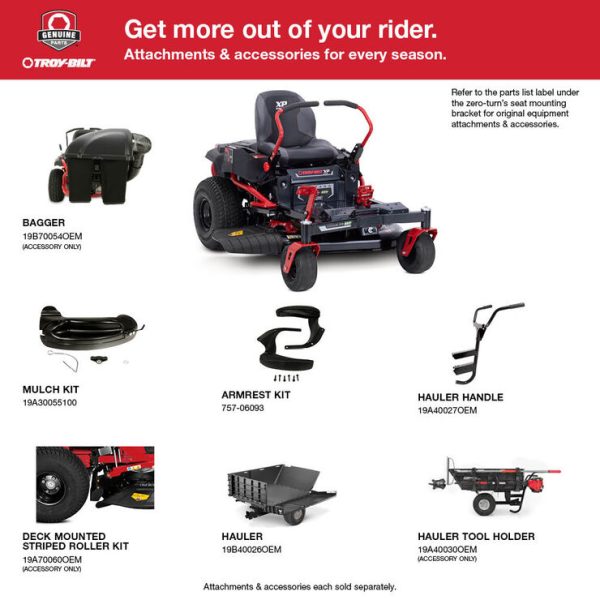 Troy-Bilt Mustang™ Z42E XP Battery-Powered Zero-Turn Mower