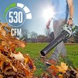 EGO POWER+ 15" String Trimmer & 530CFM Blower Combo Kit with 2.5Ah Battery and Charger