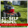 Toro 60V Max* 21 in. (53 cm) Recycler® Self-Propel w/SmartStow® Lawn Mower with 6.0Ah Battery (21327)