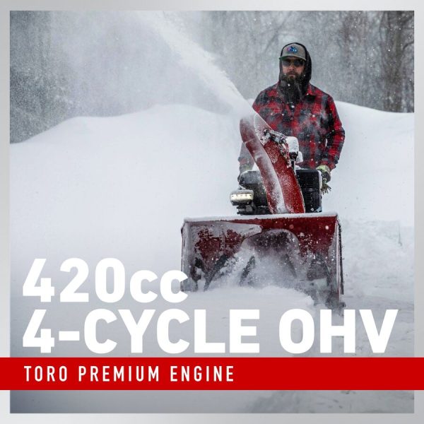 Toro 32 in. (81 cm) Power TRX HD 1432 OHXE Commercial Two-Stage Gas Snow Blower (38891)